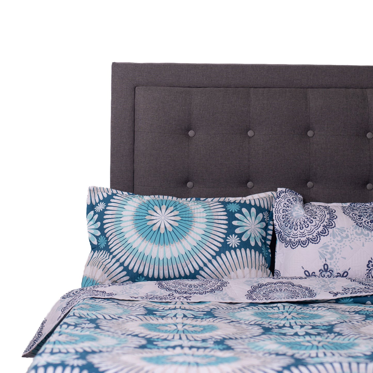 COLCHA MICROFIBRA BELDRAP BLUE DAISIES