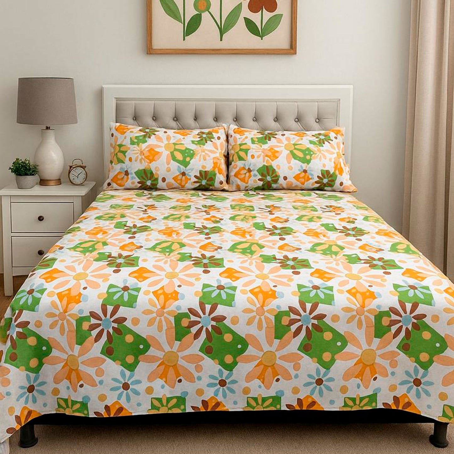 SABANA BELDESS ALGODÓN 144 HILOS (Estampada)
