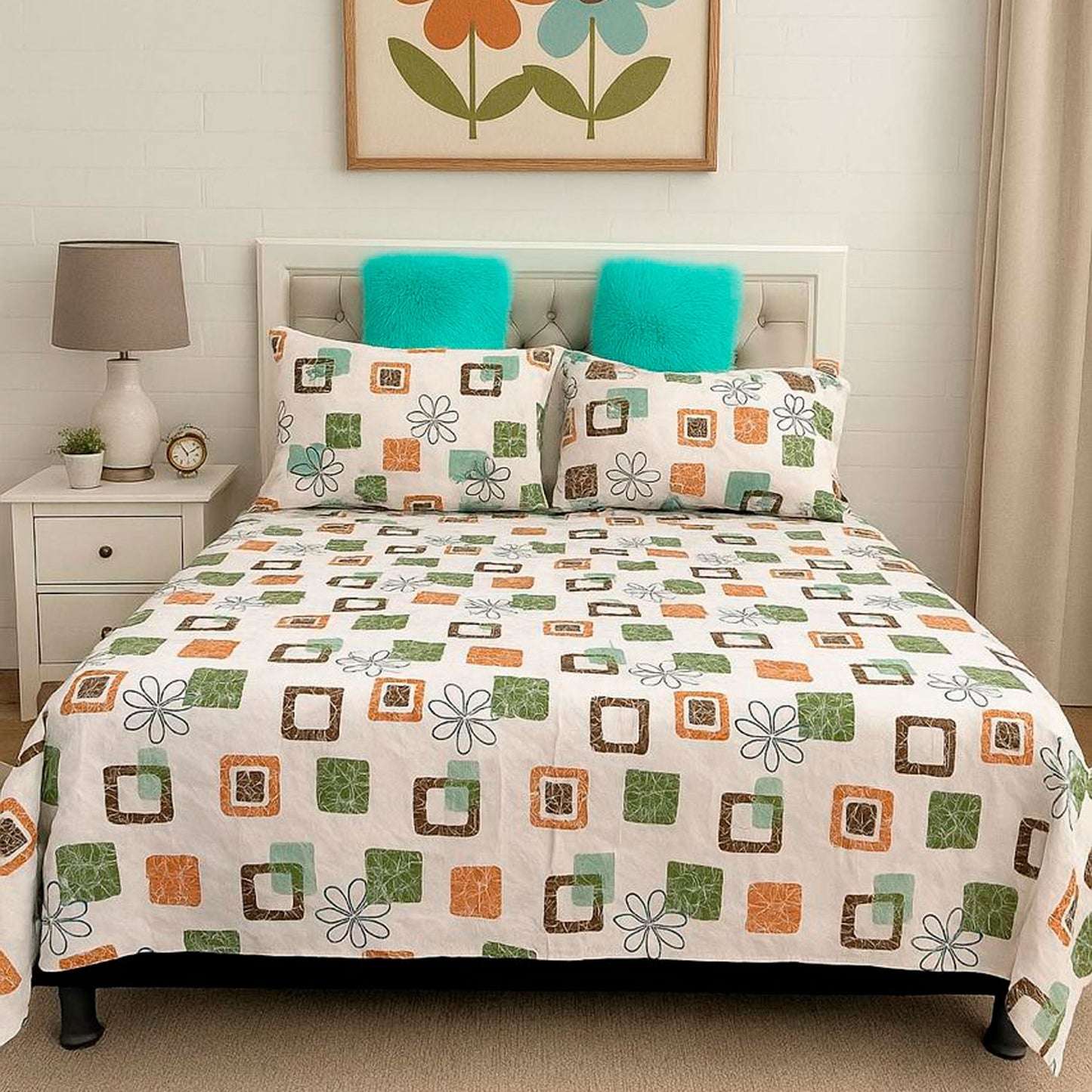 SABANA BELDESS ALGODÓN 144 HILOS (Estampada)