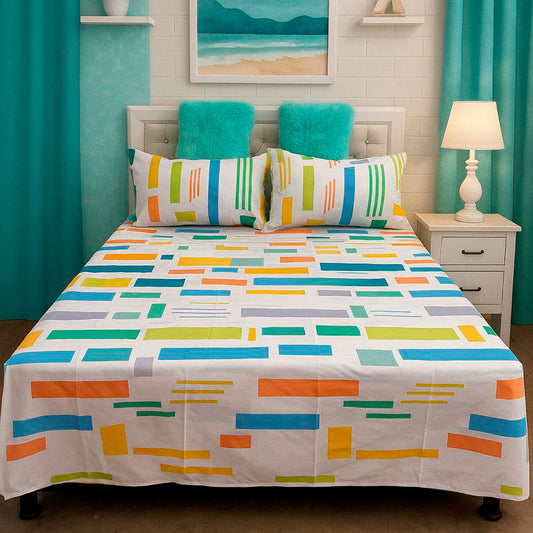 SABANA BELDESS ALGODÓN 144 HILOS (Estampada)